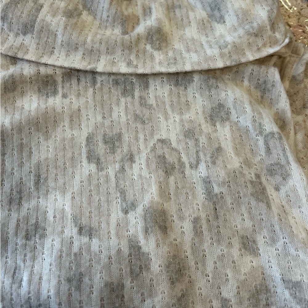 Ruby Rd. Cream Cowl Neck Top - Picture 3 of 5